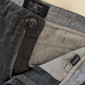 Tilly's brand Blue Crown chino shorts slate grey